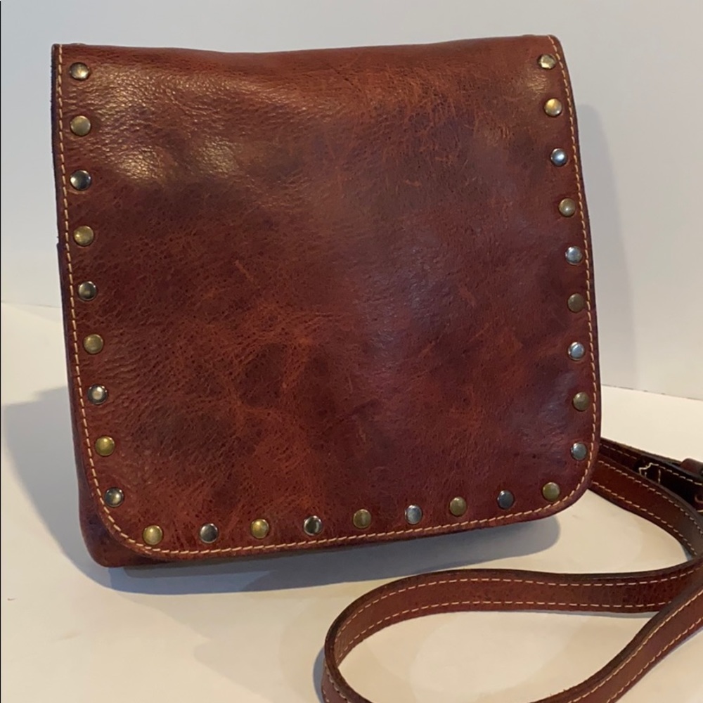 Patricia Nash Burgundy Crossbody Purse